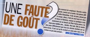 Gazoline und Autoretro April 2014 Une faute de gout?