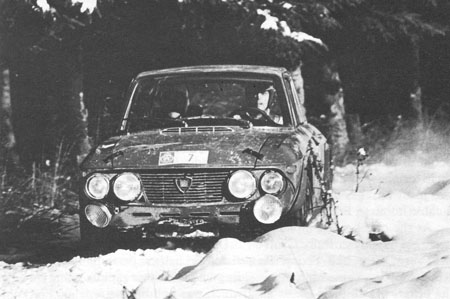 Lancia Fulvia im Schnee - 1969: Tony Fall/Henry Liddon - Platz 3