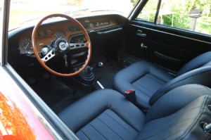 S2 Lancia Fulvia Coupé Restaurierung: Innenraum