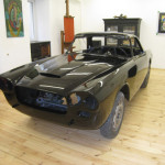 Lancia Flaminia Restaurierung: Lackierte Karosserie vorne