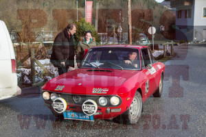 Winterrallye Steiermark 2015: Wenn der Vater mit der Tochter die Fulvia ausführt - Platz 10!