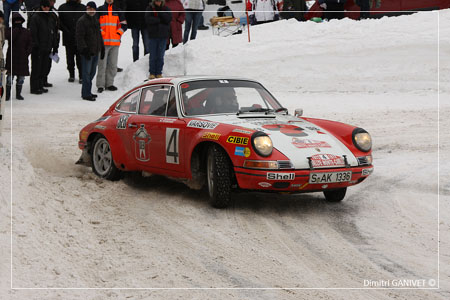 Gerard Larrousse' Porsche 911 S, Zweiter hinter Munari 1972