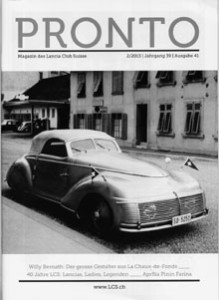 Lancia Club-Magazine Ende 2013: Pronto