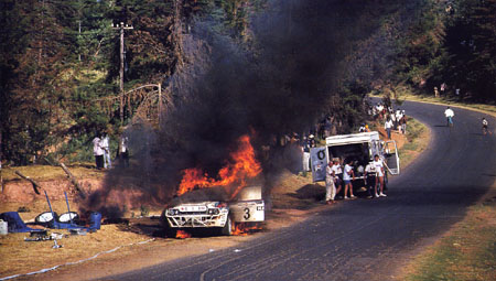 Björn Waldegǻrd bei der East African Safari 1992