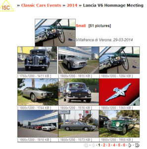 Lancia Aurelia und Flaminia Meeting 2014
