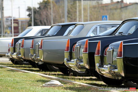 Lancia Aurelia und Flaminia Meeting 2014