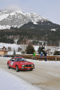 Winterspaß für die Gäste aus Frankreich
