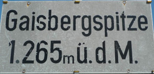 Ganz oben - im wahrsten Sinne des Wortes!