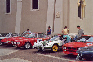 Coupe des Alpes 2002 - Die "Italiener" vor dem Start