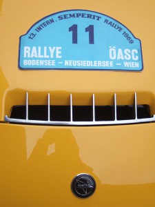 Zusammentreffen nach 41 Jahren - Matra und Rallyetafel 1969