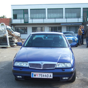 Garagenausfahrt Herbst 2015: Keine kleine Kraft, aber ein Lancia