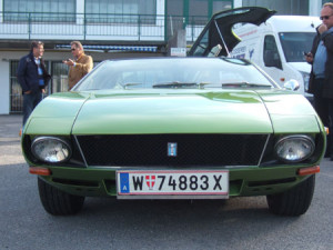 Garagenausfahrt Herbst 2015: De Tomaso Mangusta - viele Zylinder, viel Kraft