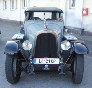 Garagenausfahrt Herbst 2015: Avions Voisin C7 Lumineuse