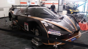 Autosalon Wels 2015 - Teil der Rennwagen-Show