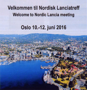 La Lancia Nr. 214 - Einladung nach Oslo