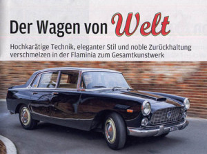 AutoBild 4/2016 - Flaminia Berlina