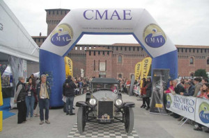 RILL Gazzetta 19 - All'arriva all'interno del Castello Sforzesco ..