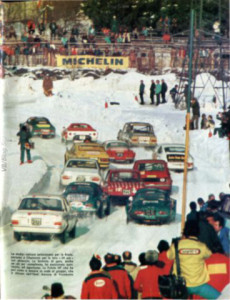 24 Heures du Chamonix 1974 - heftiges Gedränge