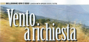 automobilismo D'EPOCA 8/9 2016 - Beta Spider