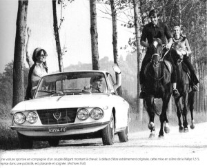 Julien Lombard - LANCIA Fulvia - Werbung