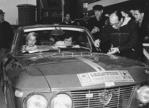 Elizabeth Nyström - Rallye Sestriere 1968 - Gesamtsieg mit Pat Moss-Carlsson