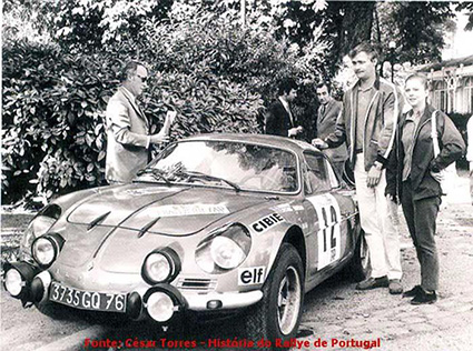 Elizabeth Nyström - mit Ehemann Ove Andersson in Portugal 1970