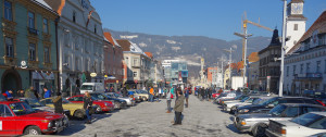 Winterrallye Steiermark 2017 - Hauptplatz in Leoben
