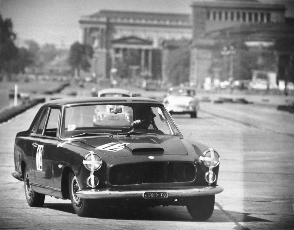 Flaminia Coupé - Europameister Luigi Cabella in Budapest 1962