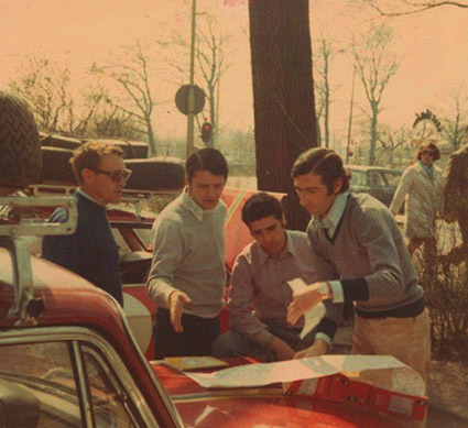 Reparto Corse Lancia - Tulpenrallye 1970: Sergio Barbasio, Mario Mannucci mit Gino Gotta und