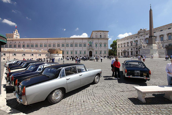 Le Flaminia sulla Via Flaminia 2017 - Piazzale del Quirinale