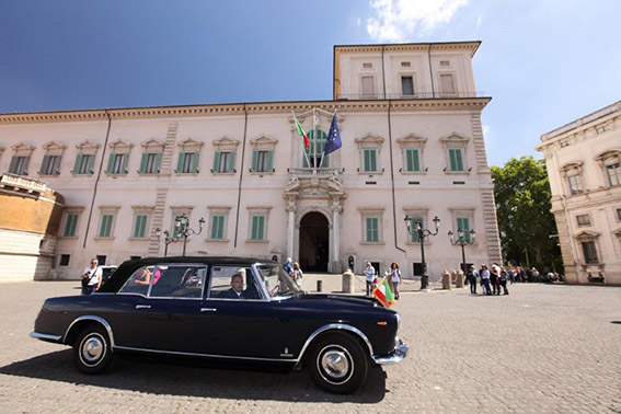 Le Flaminia sulla Via Flaminia 2017 - Piazzale del Quirinale