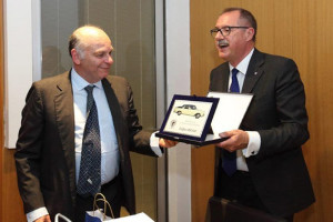 Le Flaminia sulla Via Flaminia 2017 - premiazione "Oldest car"
