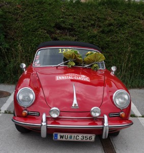 Ennstal Classic 2017 - Blumen für die "Kindermädchen"